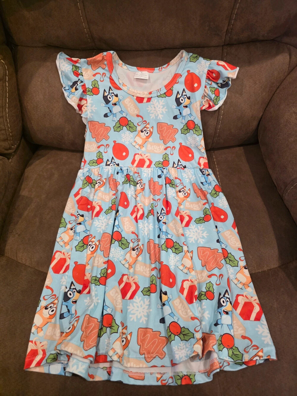 Bluey Christmas Dress